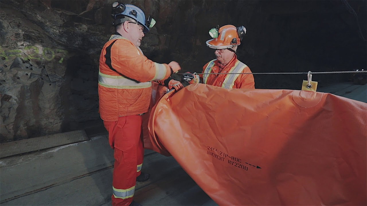 Rocvent - Mine and Tunnel Ventilation video
